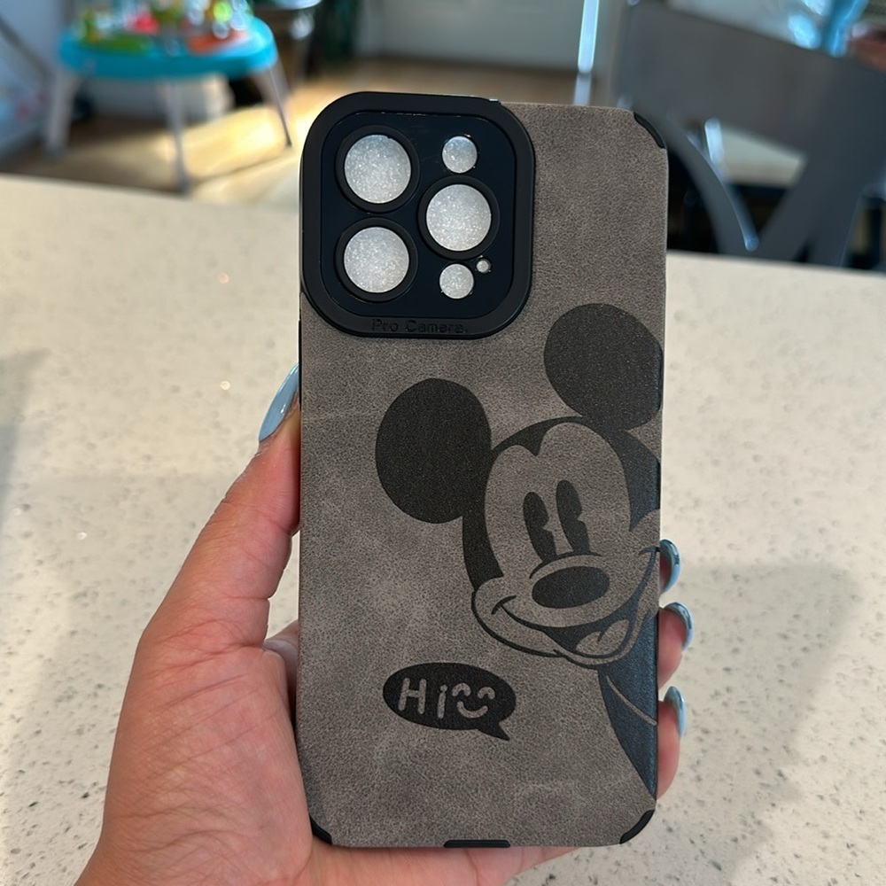 Disney Mickey Mouse phone case for iPhone 14 Pro Max